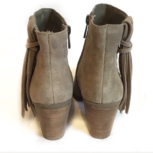 Jessica Simpson “Chassie” Suede Tassel Booties - Picture 3 of 7